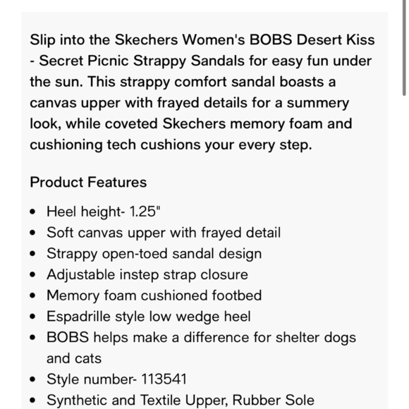 BOBS Desert Kiss Adobe Princess Strap Women's Tan Sandals-Size 7- like new - Picture 11 of 12